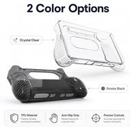 TPU Protective Case for AYN THOR Handheld Console hockproof Soft Cover with Grip Anti-Scratch Gaming