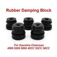 Replacement Rubber Damping Block for Gasoline Chainsaw 45CC 52CC 58CC