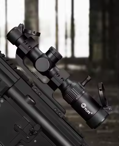 CVLIFE 1-4x20 LPVO Scope with Cantilever Mount Red Green Illuminated Reticle Optics Sight Compact fo