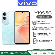 vivo Y19s (2024) Smartphone | 6.56 HD+ Display | 50MP AI Camera | 5000mAh Battery | 6GB+128GB | Thai