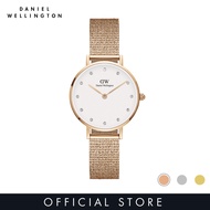 Daniel Wellington Petite 28mm Pressed Lumine White Dial - Watch for women - Women's watch - Fashion watch - DW Official - Authentic - Crystals