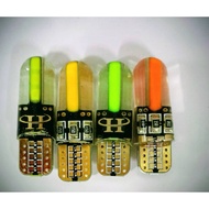 1biji COB H T10 W5W 6smd White Wedge clearance light bulb car license plate light reading lamp led l