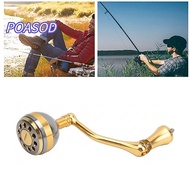 MAYSHOW Reel Handle Conversion, Aluminum Alloy Two Sizes Fishing Reel Handle, Durable Screw-In Spinn