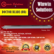 Doctor Blade DB CP5225 CP5525 307A 650A 651A CE740 CE741 CE742 CE743 CE740A CE741A CE742A CE743A CE2