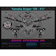 Local Stock、Spot goods☽♘Decals for Yamaha Sniper 150 - V17