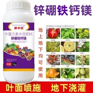 Ready Stock Zinc Boron Potassium Calcium Magnesium Fertilizer Containing Amino Acid Water-Soluble Fe