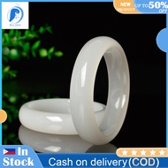 BLUE WIND For Women Natural Jade Bangle with Certificate Box Diameter 6cm High-end Jewelry Gift