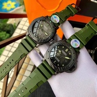 [High Quality]Panerai Stealth Series Men's Watch Automatic Mechanical Watch Men's Watch47mmSubmersibleVerdeMilitareLu Mino Series Men's Watch Automatic Mechanical Watch Men's Watch