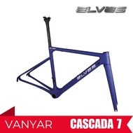 Elves Vanyar Superlight Road Bike Carbon Frame Aurora Blue Matte / Rim Brake
