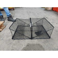 FOLDABLE SQUARE CAGE S801 60CM x 45CM x 20CM ,BENTO KETAM, BITO KETAM, BUBU KETAM, CRAB TRAP FOR SEA
