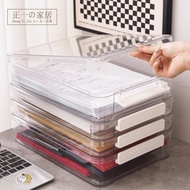 A4 File Storage Box Transparent