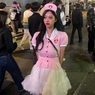 Preferred👻 Halloween cosplay Horror Nurse Costume Nurse Clothes Cosplay Sexy Dress Halloween Costume