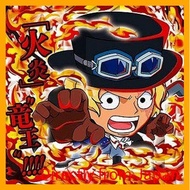 SW5-14 Sabo SGR One Piece Great Pirates Seal Wafer LOG.5【Directly from Japan】