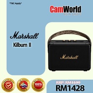 Marshall KILBURN II Black &amp; Brass Bluetooth Speaker