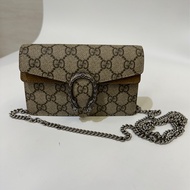 Gucci 咖色拼麂皮mini 酒神