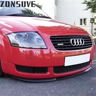 For Audi TT Mk1 8J Front Splitter Bumper Lip Spoiler Body Kit Accessories 3pcs