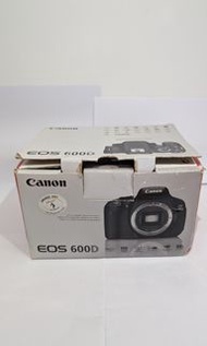 Canon EOS 600D Box + CD + Manual