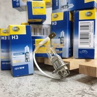 BOHLAM LAMPU HALOGEN H3 HELLA ORIGINAL - H3 12V 55W - H3 12V 100W - H3 24V 70W