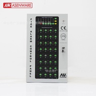 Hos Penggera Kebakaran 12/16/32 Zon Pensijilan LPCB Panel Kawalan Penggera Kebakaran Eksport Borong