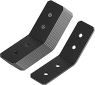 10 Pcs 1-1/2" Wide Flush Inside 45 Angle Bracket for 2x2 Post Lumber Connector 11 Gauge