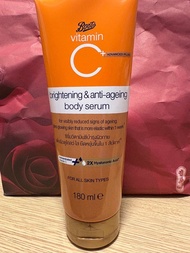 Boots 維他命C亮白抗衰老身體精華