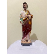 Statue Of Saint Joseph Fiber 30cm