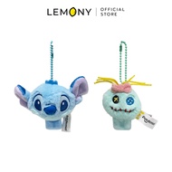 LEMONY พวงกุญแจสติทช์ พร้อมเมจิกเทป ขนาด 6 ซม. (2 ชิ้น) Disney Lilo & Stitch Collection