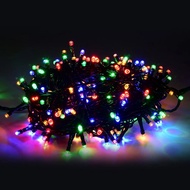 Lampu Tumblr LED 10 Meter Warna Warni Lampu Hias Natal 100LED Twinkle Light Import Kelap Kelip