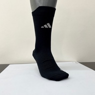 ADIDAS FOOTBALL GRIP PRINTED LIGHT CREW SOCKS Non-Slip Black stokin lelaki stokin anti slip stokin b