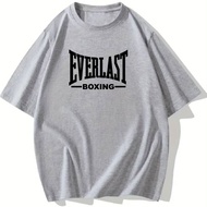 BAJU VIRAL EVERLAST B0XING UNISEX XS-5XL SHORT SLEEVE T-SHIRT 100%COTTON PREMIUM QUALITY 190GSM