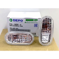 !!ลดเฉพาะวันนี้!! ไฟเลี้ยวข้าง ไฟแก้ม MITSUBISHI G-WAGON GWAGON จีวาก้อน ลายเพชร JR3.10237❗❗ถูกท