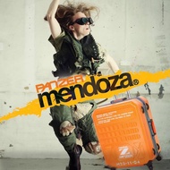 MENDOZA Travel Bag 19/22/26 Inches PANZER "Z" Model Aluminum Frame TSA Lock PC Material Square Shape