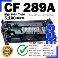 3x Compatible to h* 89A CF289A H*89A CF 289A LaserJet ENTERPRISE M507 M507dn 507dng M507n M507x M528