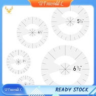 [UTnus9ddL] 5Pcs Circle Ruler Quilting Template Set Circle Templates for Quilting Circle Rulers Circ