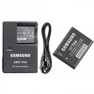 Samsung ES65 ES70 ES73 ES75 DV150F MV800กล้องดิจิตอล BP70A แบตเตอรี่ + ที่ชาร์จ