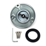 ฝาครอบถังน้ำมันเชื้อเพลิงรถจักรยานยนต์บิดเปิดปิดแบบไม่มีกุญแจสำหรับรถจักรยานยนต์ยามาฮ่า YZF R15 R25