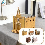 [Dovewill] 1:72 Scale Architecture Building Model Kits Parent Child Interaction Architecture Scene M