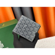 Wallet Short Grid Card Slot Wallet Cash Wallet Classic Practical size: 11 * 9 (48 Hours Delivery)