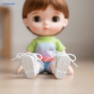 JOSALEM 1pair Bjd Doll Shoe, Pretend Play Handmade Doll Leather Shoes Boots, Doll Accessories 1/6 Sc