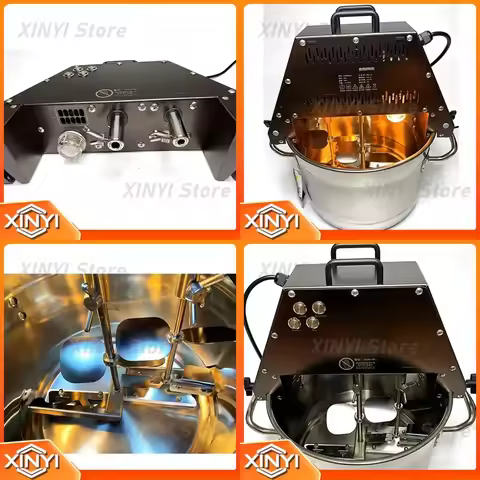 for Food Stirrer Pot 10L Stir fry Machine Food Jam Sauce Mixing Wok 220V Automatic Stir Fry Machine 