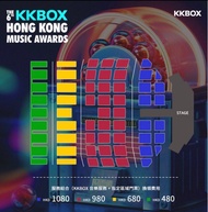 原價放 KKBox 頒獎禮演唱會 480 S204 門票一張