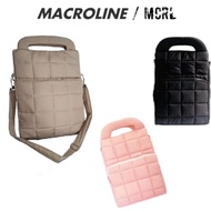 Macroline laptop Bag laptop sling bag puffy laptop tote bag full size up to 13 16 inches 14 inch lap