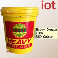 15KG IOT HEAVY GREASE 15 KG RED,NLGI 2 PLUS, WATER RESISTANT