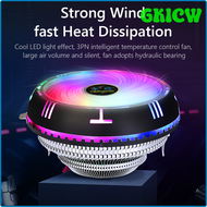 GKICW LED CPU Cooler Air-cooled CPU Fan PC Cooling Radiator for Intel LGA 1700 1200 775 1150 1151 1155 1156 1366 X79 X99 2011 AMD AM4 IJYGC