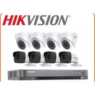 HIK VISION CCTV 5MP8CH PACKAGE （1*DVR+8*CAMERA）