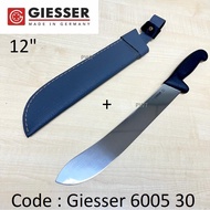 GIESSER 12"BUTCHER KNIFE AND COVER 6005 30 (Made In Germany)