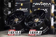 ล้อแม็กขอบ18 18x9.5 ET20 18x10.5 ET35 6รูx139.7 ยี่ห้อ AVIRAX ⭐(ราคาต่อ1วง)⭐ *ขายยกชุด4วง* สีดำเงา  