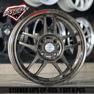 STICKER CHOOSE CP-035. CP-035 CAR RIM LIPS STICKER