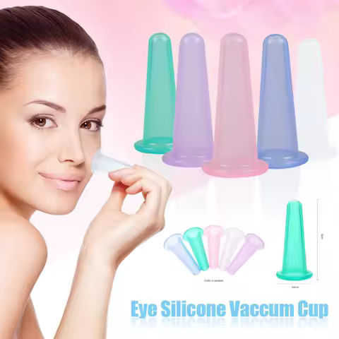 1pc Jar Vacuum Cup Cans For Massage Ventosa Celulitis Suction Cup Suction Cups Face Massage Cans Ant