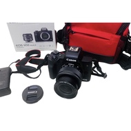 Canon EOS M50 Mark II with EF-M 15-45mm lens (used ) 99% like new